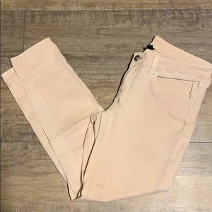 Light pink premium super skinny gap jeans
